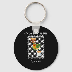 Smore Of Jesus Less Of Me Christian Camper Camping Key Ring