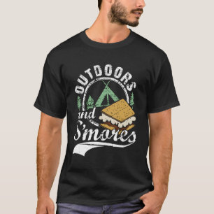 Smore Outdoors S'Mores Camg Campfire T-Shirt