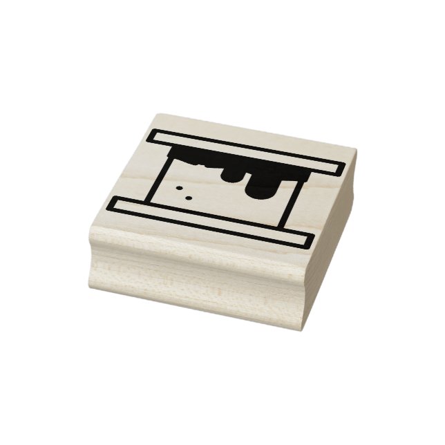smore rubber stamp (Stamp)
