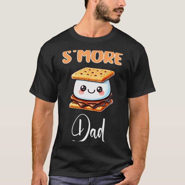 S'more Shirt Funny S'mores Dad S'mores Father Smor (Front)