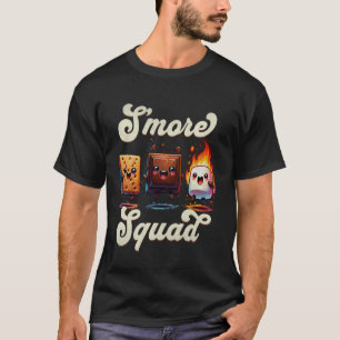 Smore Squad Camping Campfire Chocolate Marshmallow T-Shirt