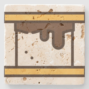 smore stone coaster