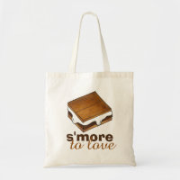 S'more To Love Campfire S'mores Foodie Food Tote