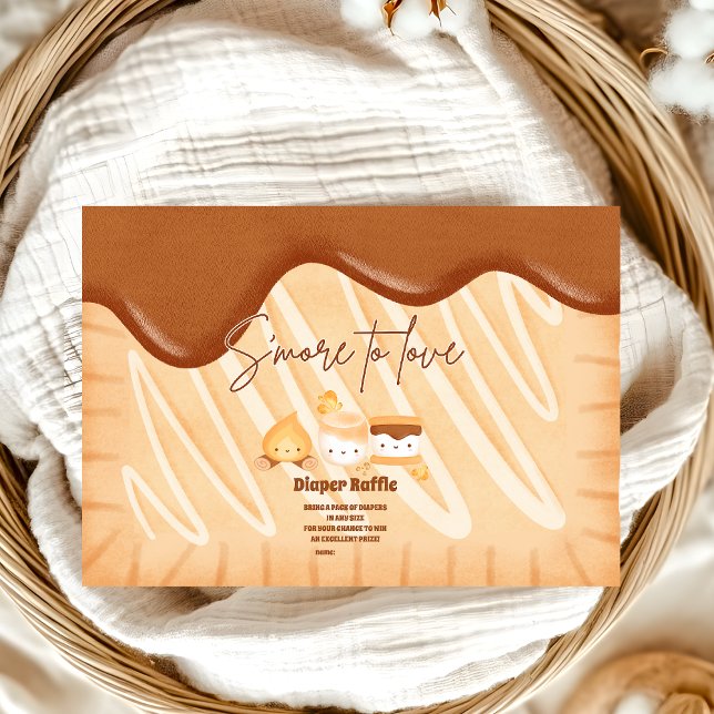 S'more to Love Kawaii  Diapper Raffle Enclosure Card (Creator Uploaded)
