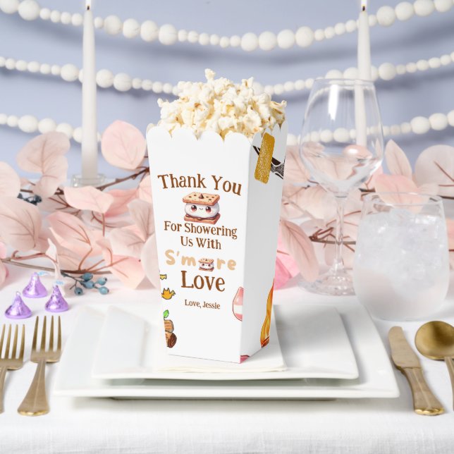 Smores Baby Shower Thank You Favour bag Smore Box (Wedding)