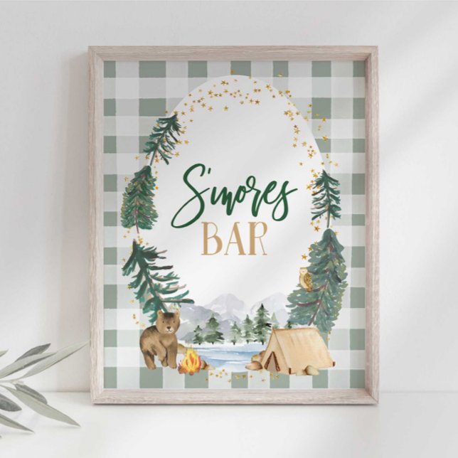 S'more's Bar Party Sign (Creator Uploaded)