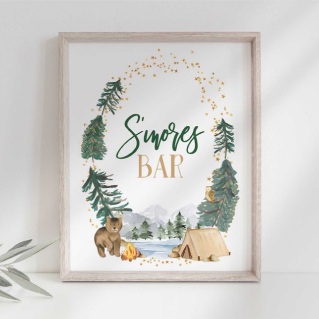 S'more's Bar Party Sign (Creator Uploaded)