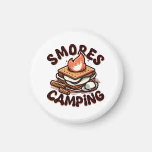 smores camp magnet
