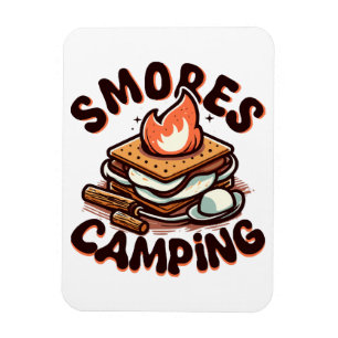 smores camp magnet