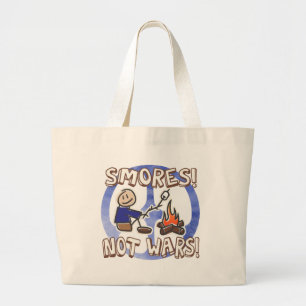 S'mores Not Wars Large Tote Bag