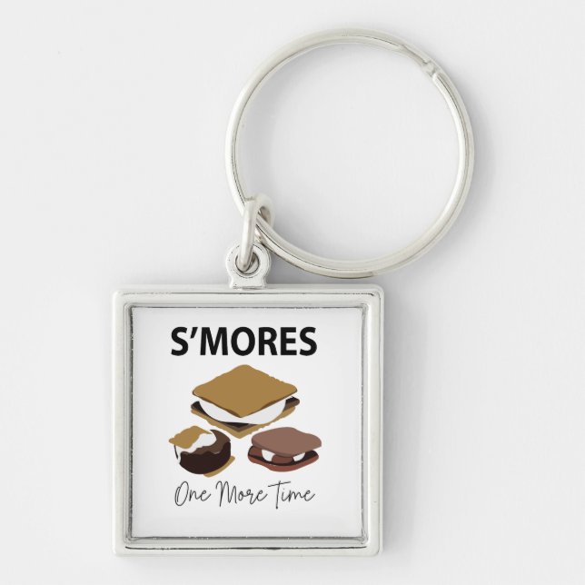 Smores S'mores Dessert One More Time Smore Key Ring (Front)
