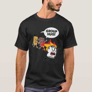 Smores S'mores Marshmallow Camping Roasting Bonfir T-Shirt