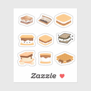 Smores Stickers
