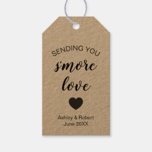 S'mores Tags Sending You S'more Love Wedding Favou
