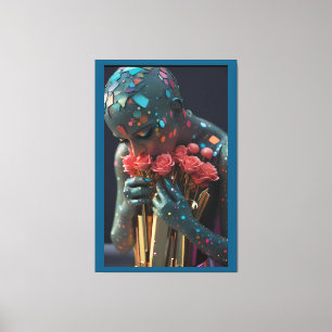 Smothering, Smattering Love Goddess - Ken Gauge Ar Canvas Print