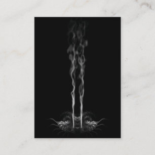 SMOULDER NOIR Dragon Smoke Black Calling Card