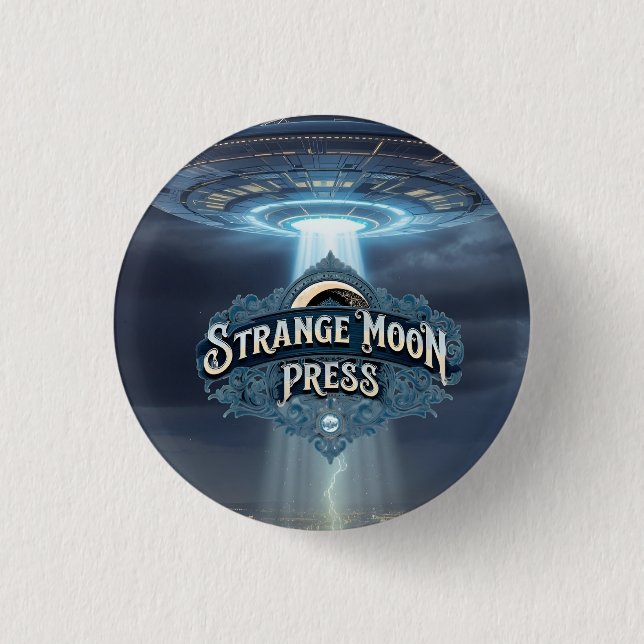 SMP LLC button - UFO logo (Front)