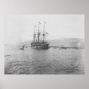 SMS Kaiser in Istanbul Poster