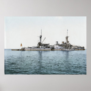 SMS Kurfürst Friedrich Wilhelm Poster