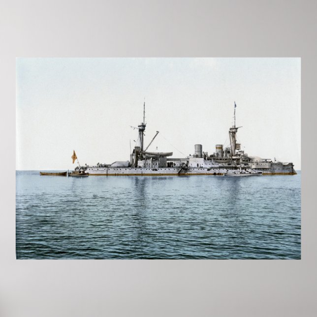 SMS Kurfürst Friedrich Wilhelm Poster (Front)