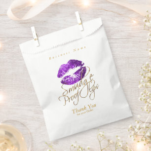 Smudge Proof Lips - Purple Favour Bags