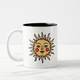 Smug Sun  Two-Tone Coffee Mug
