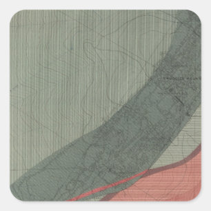 Smuggler Mountain 1 Square Sticker