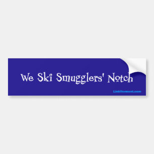 Smugglers' Notch Bumper Sticker