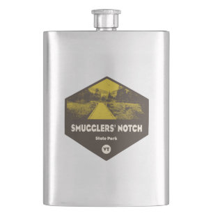 Smugglers' Notch State Park Vermont Hip Flask