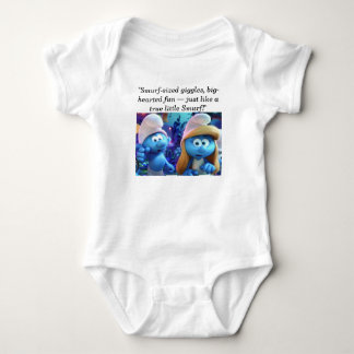 Smurfs baby bodysuit
