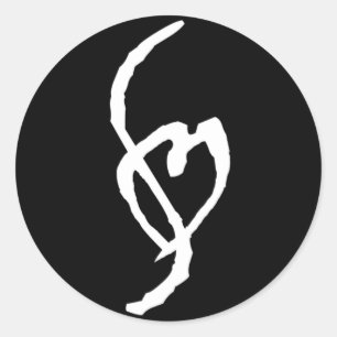 Smut Mark Round Stickers