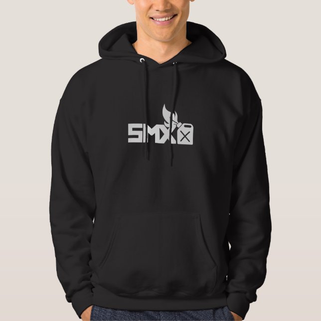SMX Hoodie - Plain Logo Front (Front)