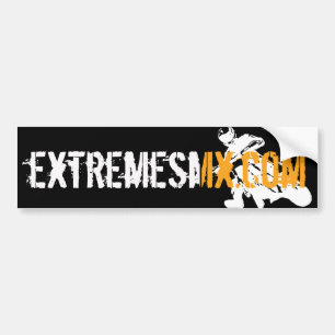 SMX Orange Bumper Sticker