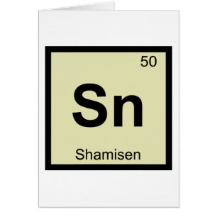 Sn - Shamisen Music Chemistry Periodic Table