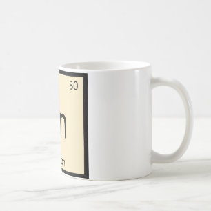 Sn - Stilton Cheese Chemistry Periodic Table Coffee Mug