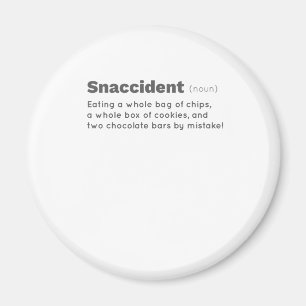 Snaccident Chips Chocolate Cookie Lover Snack Magnet