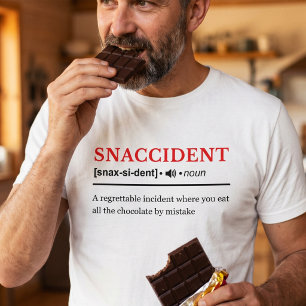 Snaccident - Customisable Dictionary Definition T-Shirt