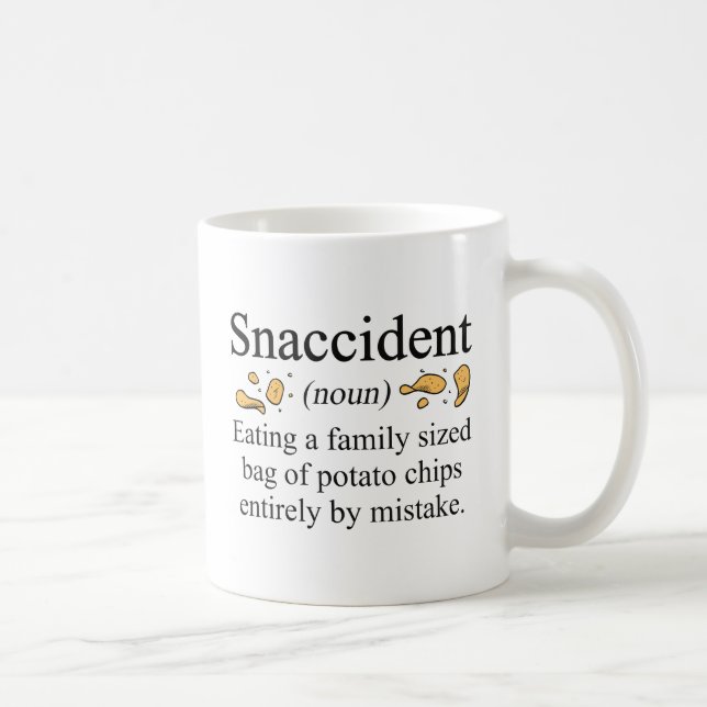 Snaccident Potato Chips Coffee Mug (Right)