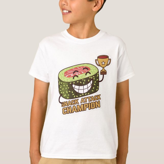 Snack Attack Champion T-Shirt (Front)