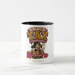 Snack Attack Hungry Mode Personalised Funny Mug