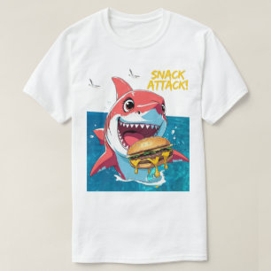 Snack Attack Shark T-Shirt