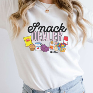 Snack Dealer Mum Life Funny  Sweatshirt