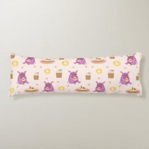 Snack Monsters  Body Pillow