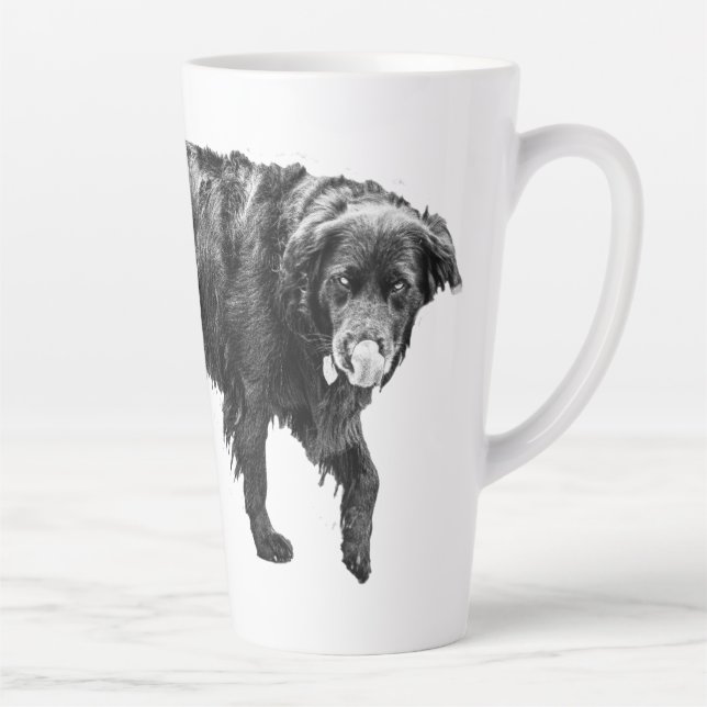 Snack O’Clock Strut Latte Mug (Right)