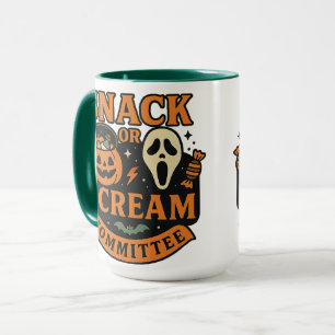 Snack or Scream Committee Halloween Mug