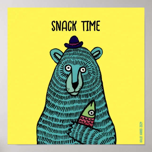 Snack Time Poster (Front)