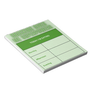 Snacking Note Pad (Meal Prep)