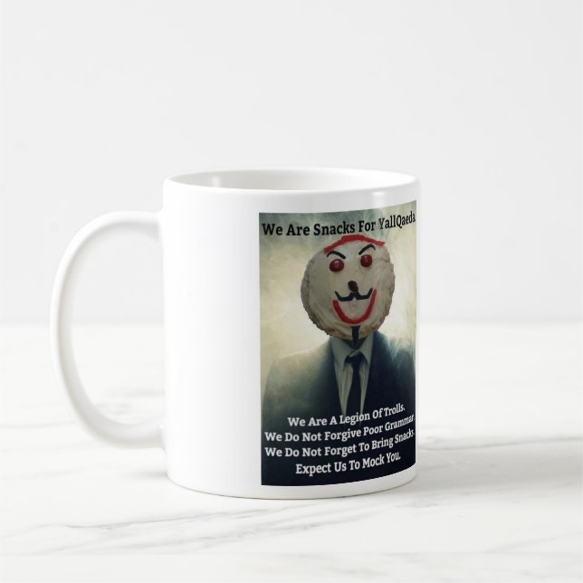 Snacks for YallQuaeda Coffee Mug (Left)