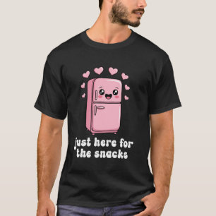 Snacks I'm Just Here For the Snacks Funny Snack Lo T-Shirt