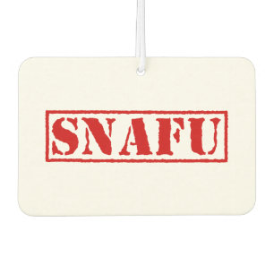 SNAFU CAR AIR FRESHENER